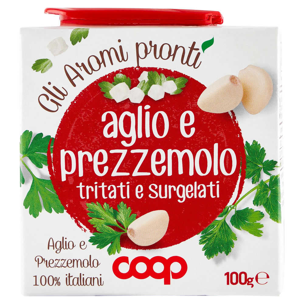 Aglio e prezzemolo coop astuccio g 100