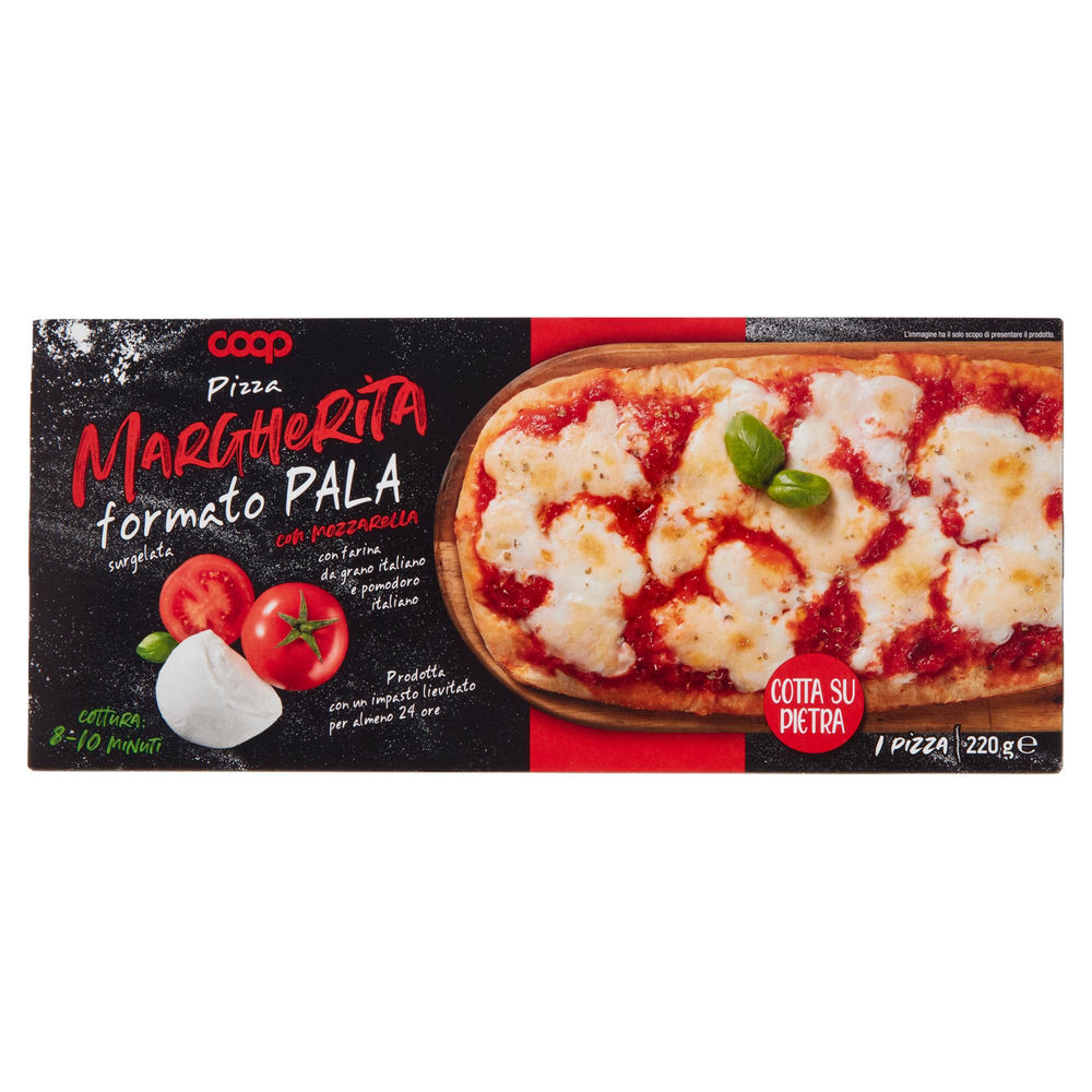 PIZZA TIPO PALA MARGHERITA COOP SURG. G 220 - 0