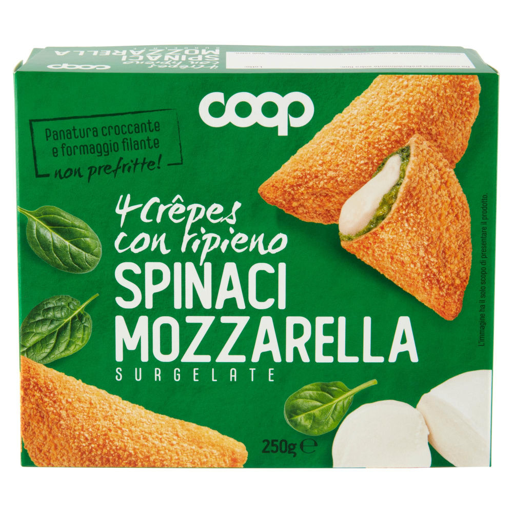 CREPES MOZZARELLA E SPINACI COOP 4PZ SURG. G 250 - 3