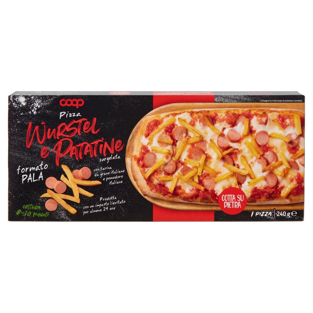 PIZZA PALA WURSTEL E PATATINE COOP SURG. G 240 - 2