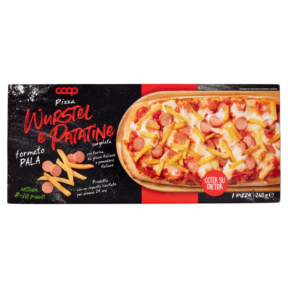 PIZZA PALA WURSTEL E PATATINE COOP SURG. G 240 - 3