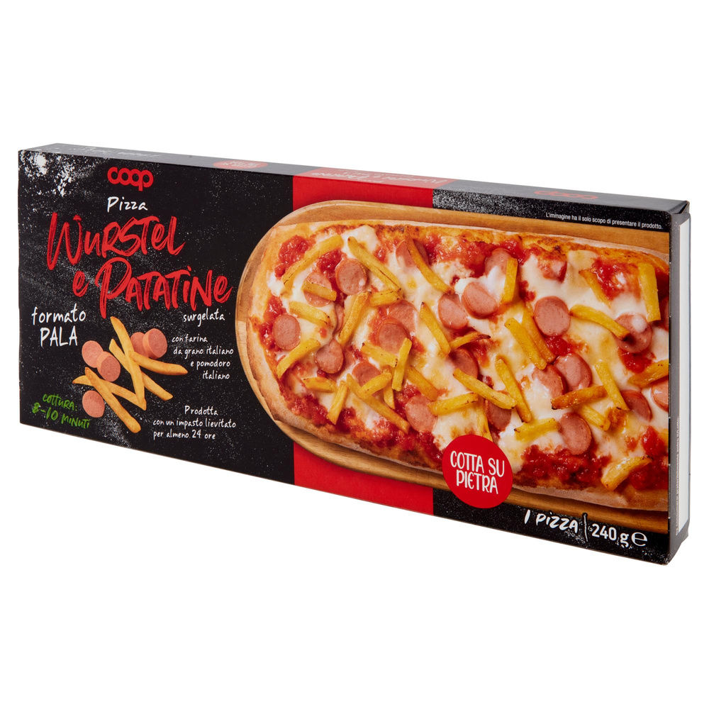 PIZZA PALA WURSTEL E PATATINE COOP SURG. G 240 - 8