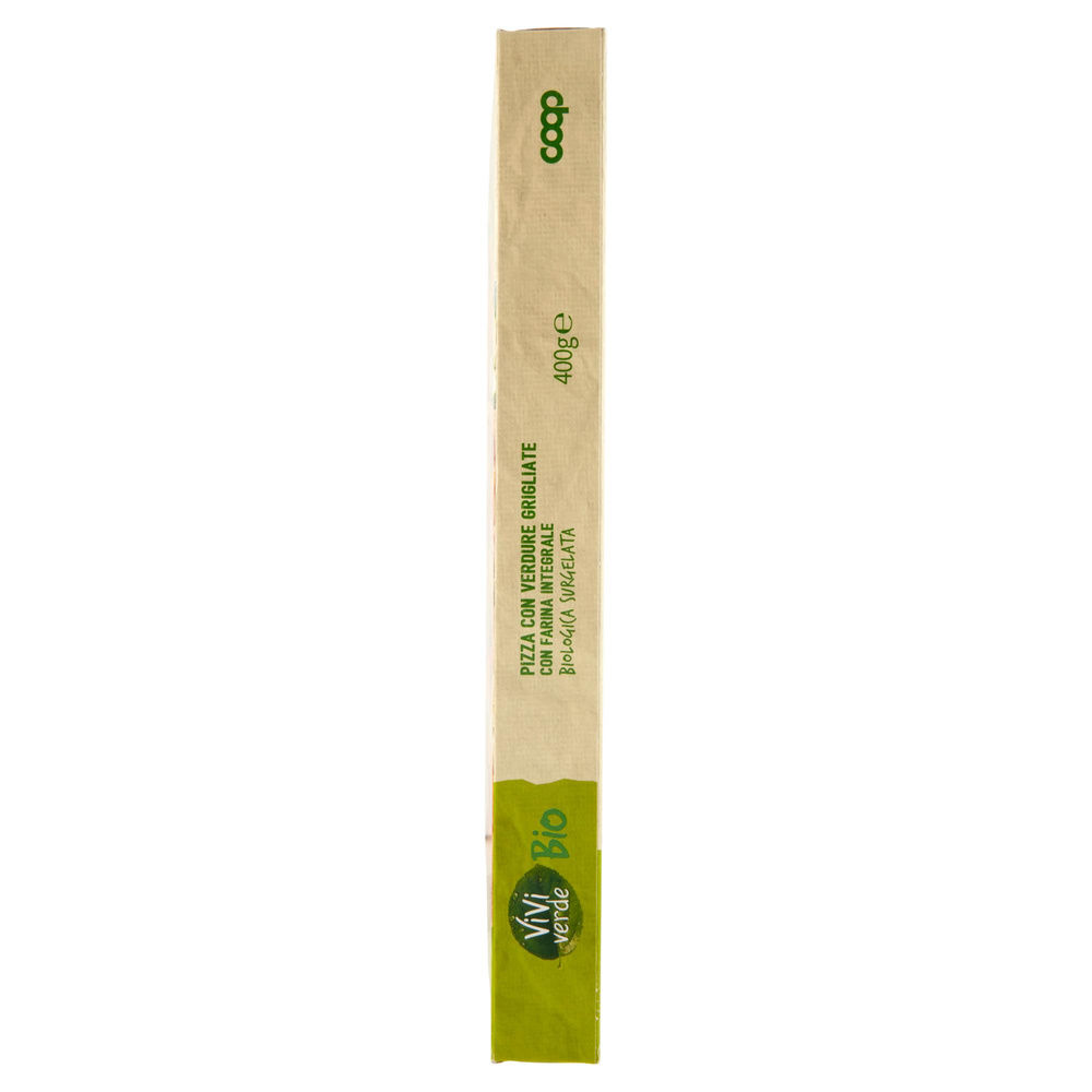 PIZZA BIO IMPASTO DI FARINA INTEGRALE E VERDURE GRIGLIATE VV COOP SURG. G 400 - 7