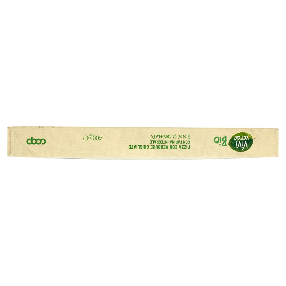 PIZZA BIO IMPASTO DI FARINA INTEGRALE E VERDURE GRIGLIATE VV COOP SURG. G 400 - 6