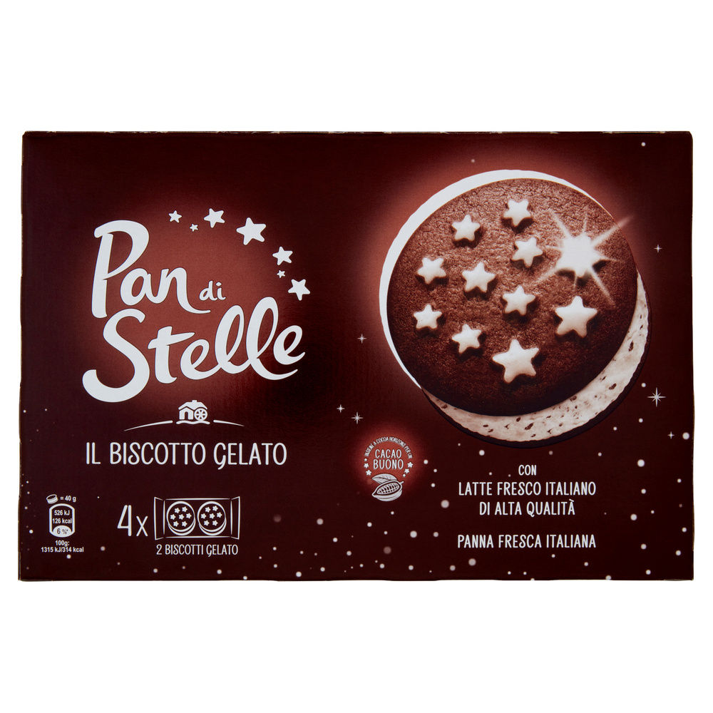 SANDWICH PAN DI STELLE G 320 - 0