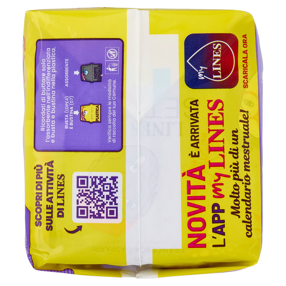 ASSORBENTI LINES SETA ULTRA ALI PACCO SINGOLO PZ.14+2GRATIS - 6