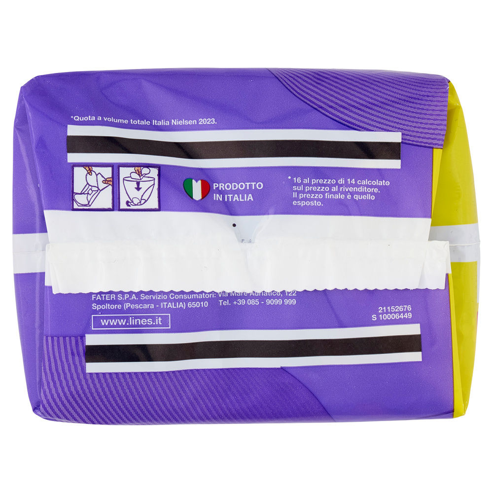 ASSORBENTI LINES SETA ULTRA ALI PACCO SINGOLO PZ.14+2GRATIS - 3