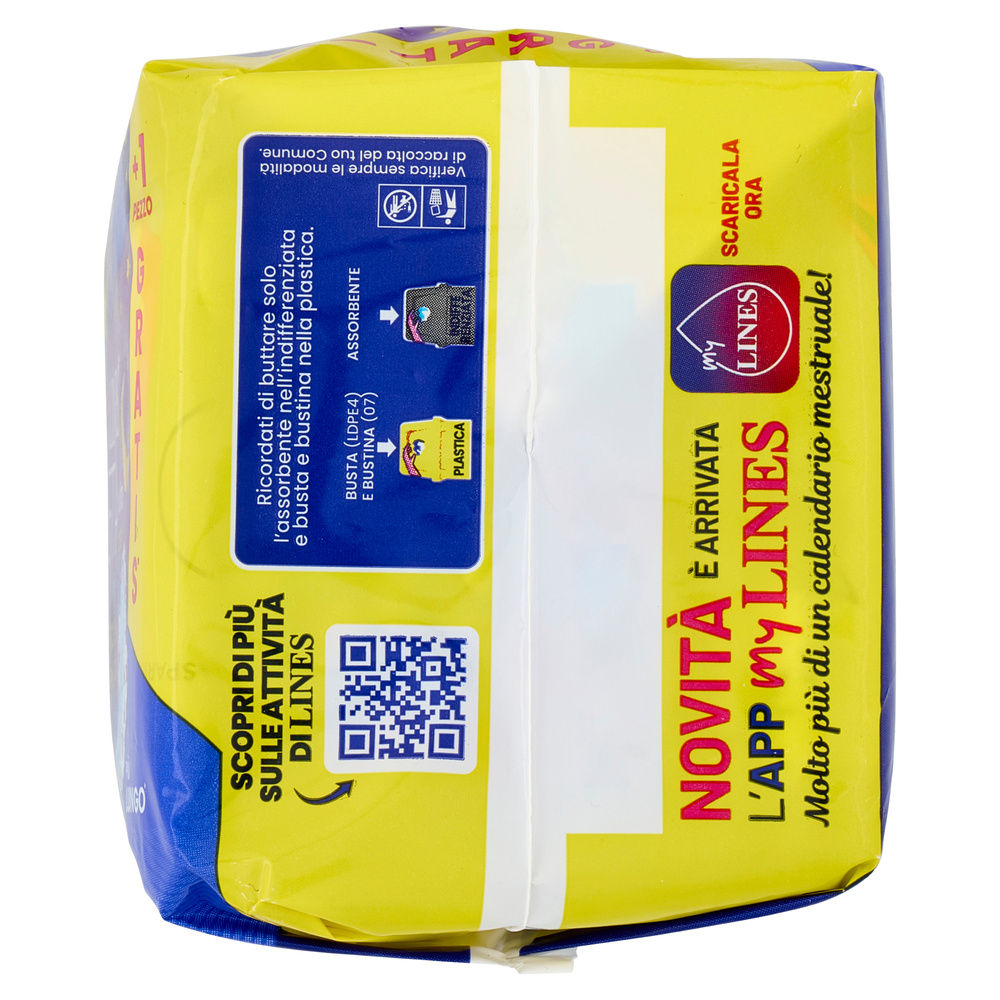 ASSORBENTI LINES SETA ULTRA NOTTE PACCO SINGOLO PZ.10+1GRATIS - 7