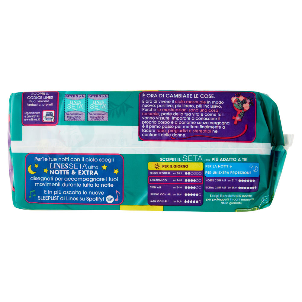 ASSORBENTI LINES SETA ULTRA ANATOMICO PACCO DOPPIO PZ.32 - 5