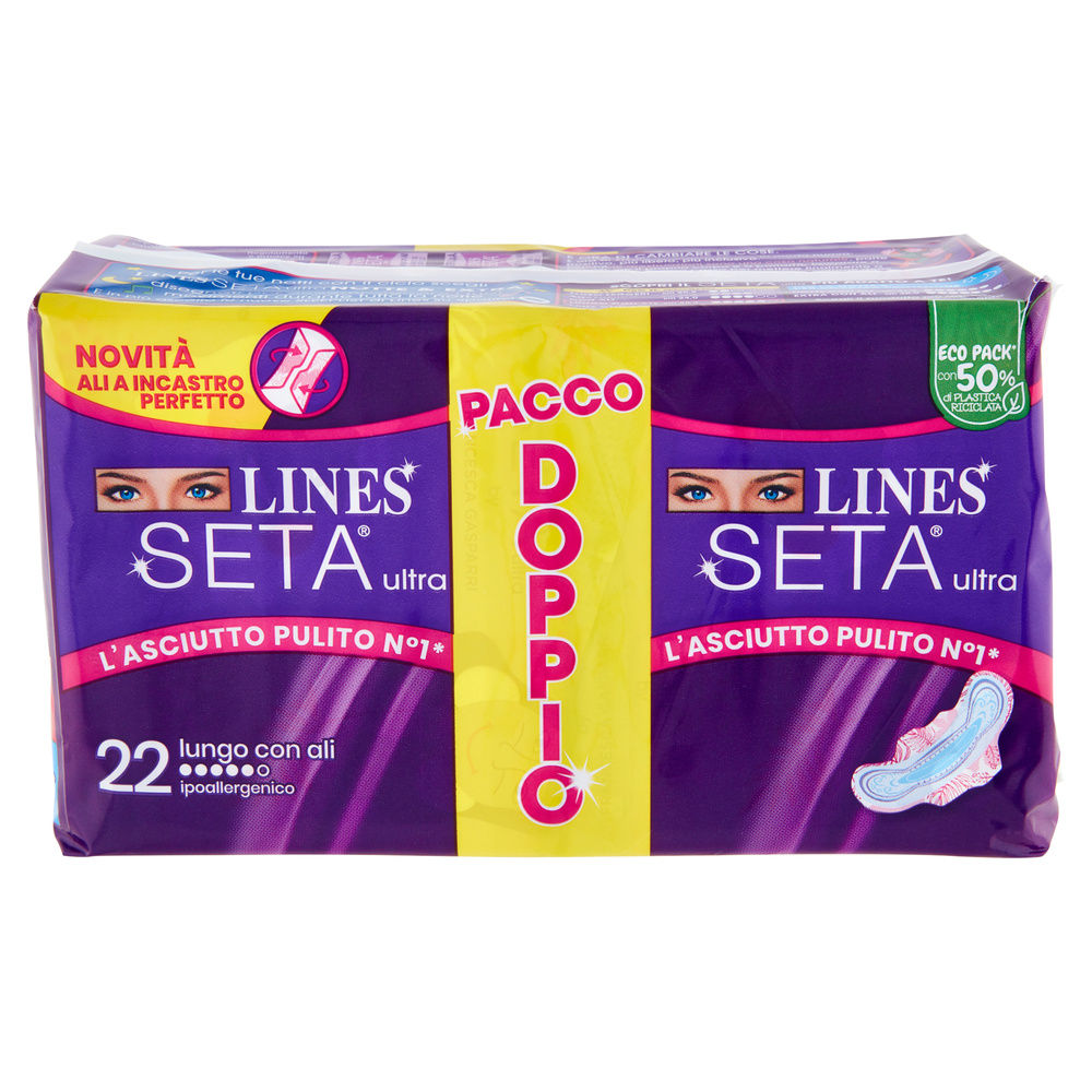 ASSORBENTI LINES SETA ULTRA LUNGO ALI PACCO DOPPIO PZ.22 - 4