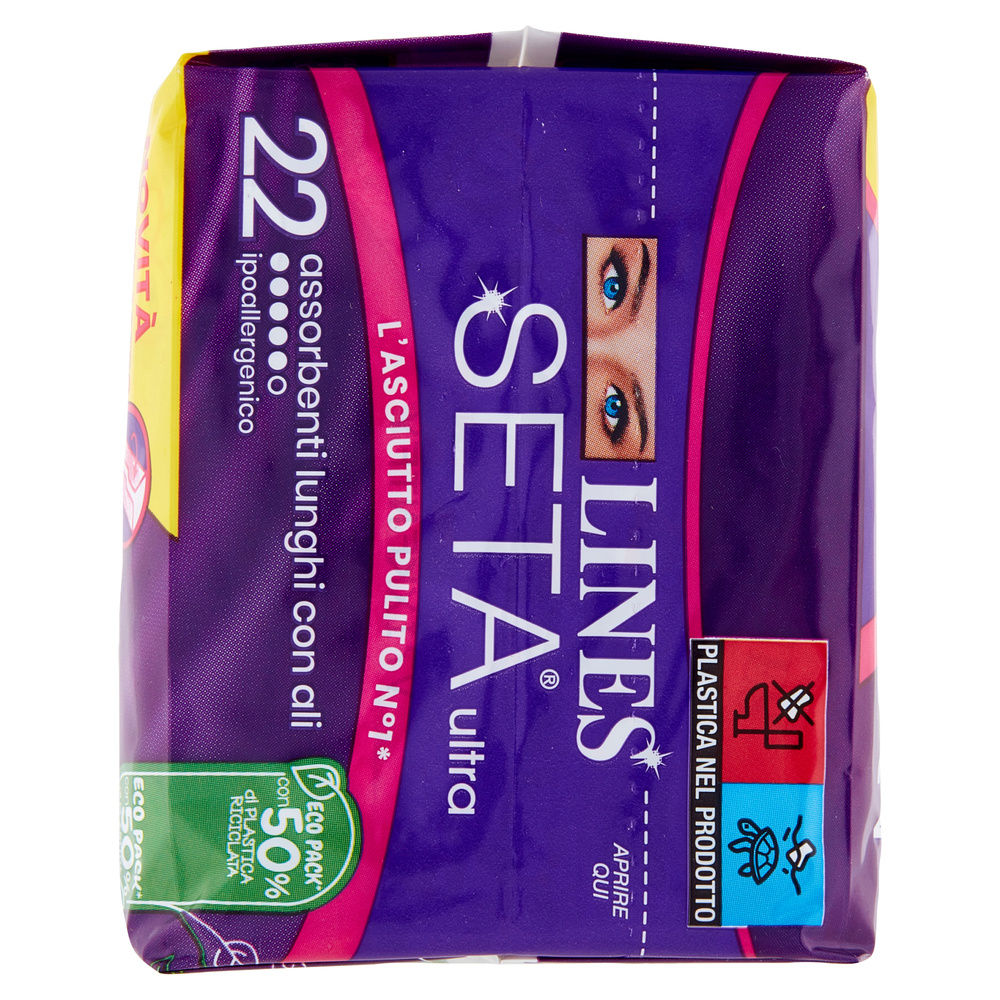 ASSORBENTI LINES SETA ULTRA LUNGO ALI PACCO DOPPIO PZ.22 - 2
