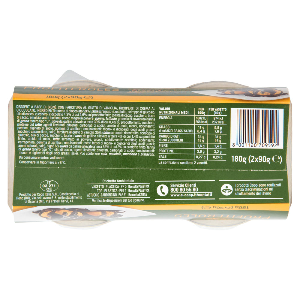 PROFITEROLES COOP 2X90 G 180 - 1