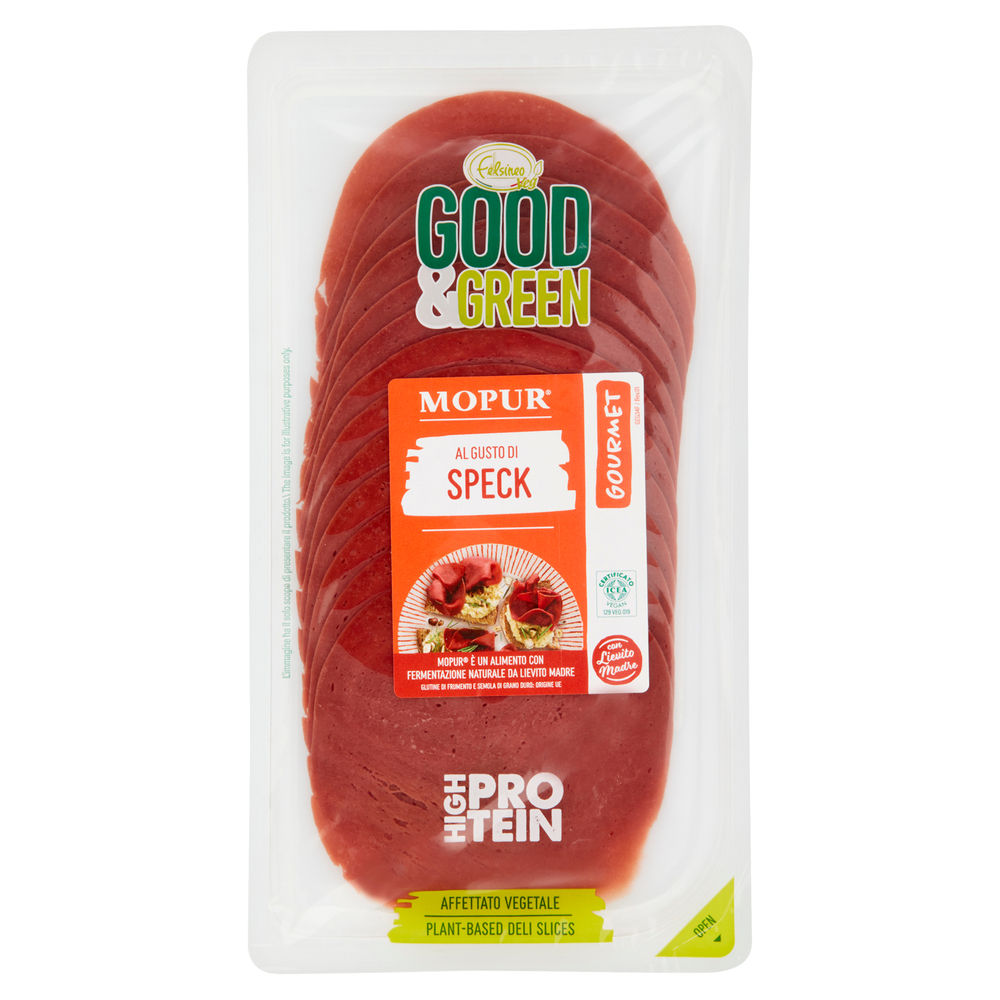 GOOD & GREEN AFFETTATO VEGANO GUSTO SPECK 90G - 0