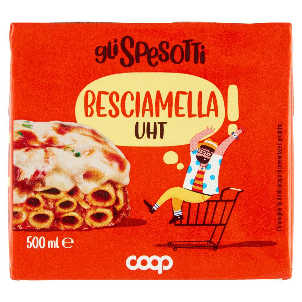 Besciamella uht gli spesotti coop ml 500