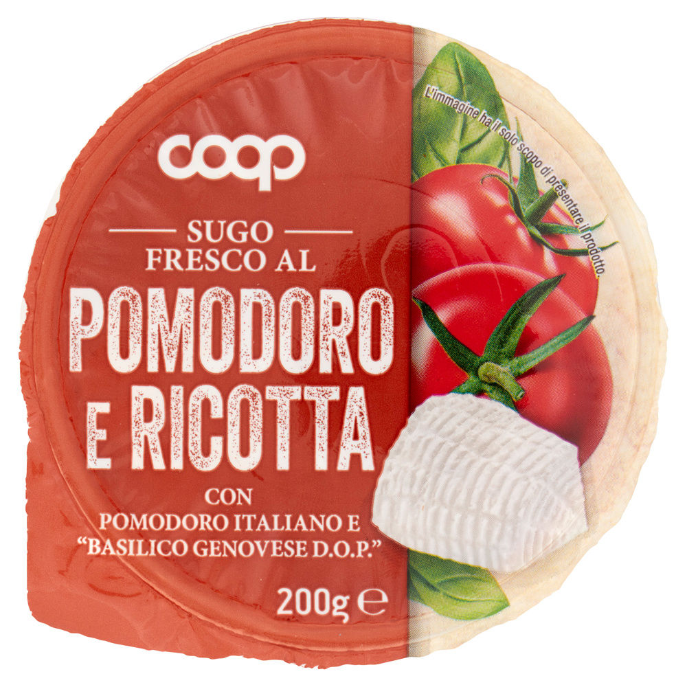 SUGO POMODORO E RICOTTA COOP G 200 - 8