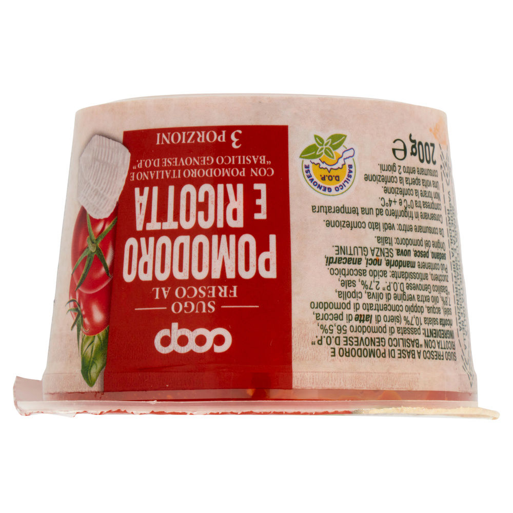 SUGO POMODORO E RICOTTA COOP G 200 - 4