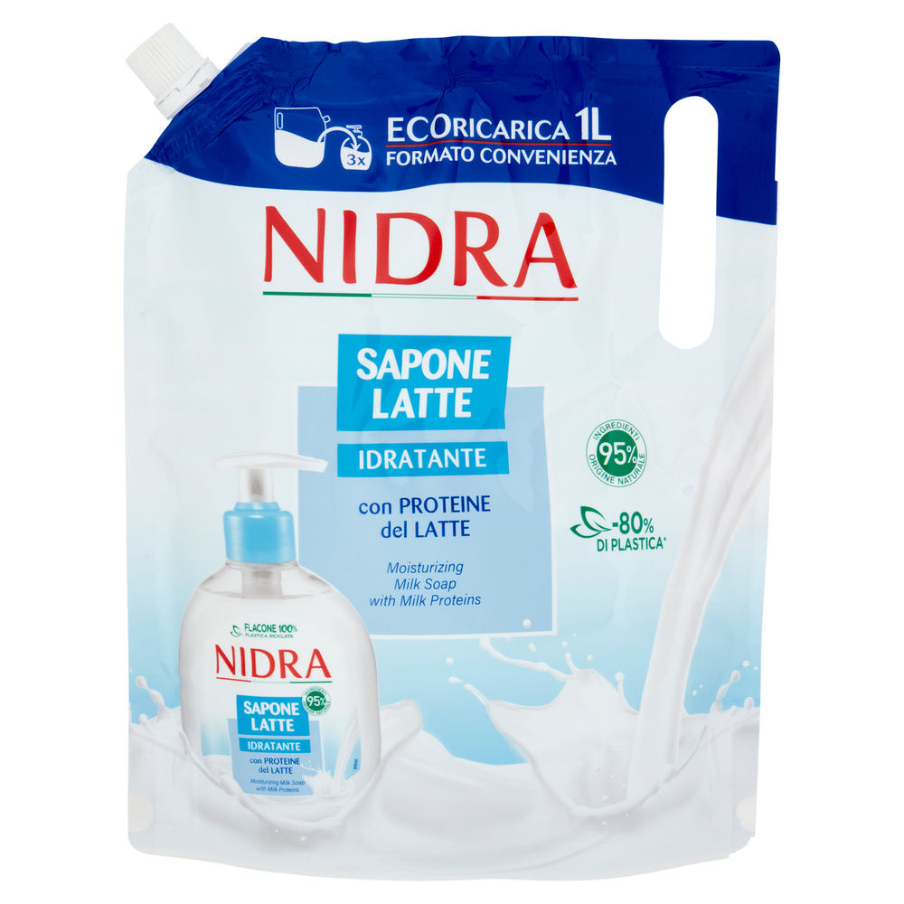 SAPONE  LATTE  ECORICARIA NIDRA L.1 - 3