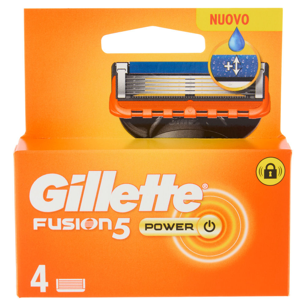 LAME DI RICAMBIO GILLETTE FUSION5 POWER PZ.4 - 7
