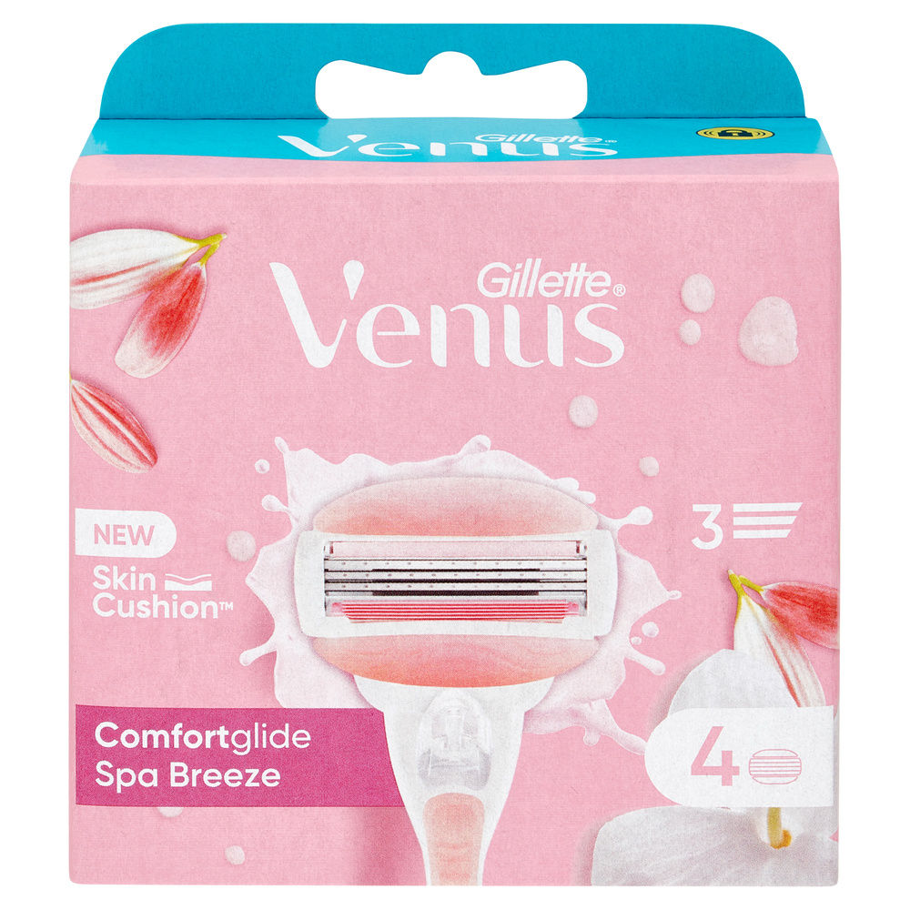 LAME GILLETTE VENUS COMFORTGLIDE SPA BREEZE SKIN CUSHION TRILAMA PZ. 4 - 3