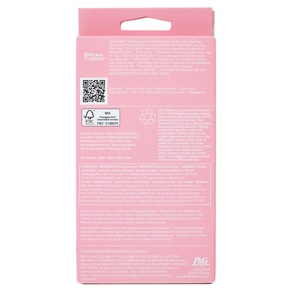 RASOIO GILLETTE VENUS SPA BREEZE 3LAME + 2RICAMBI PZ.1 - 1