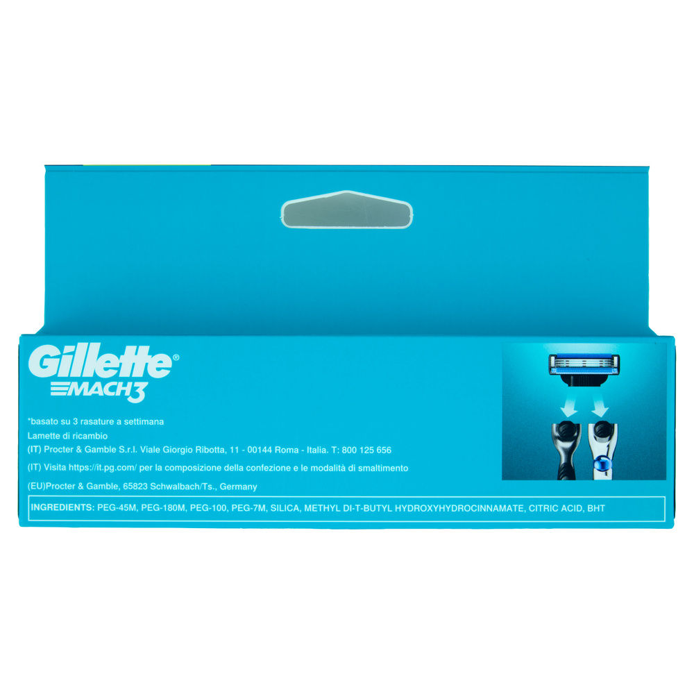 LAME DI RICAMBIO GILLETTE MACH 3 PZ.7 - 1