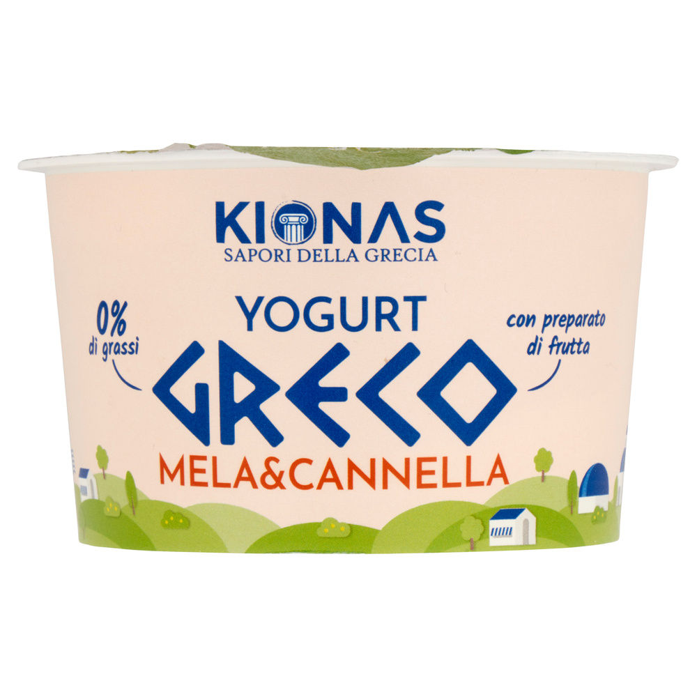 YOGURT GRECO 0% MELA CANNELLA SPLIT CUP KIONAS G 150 - 2