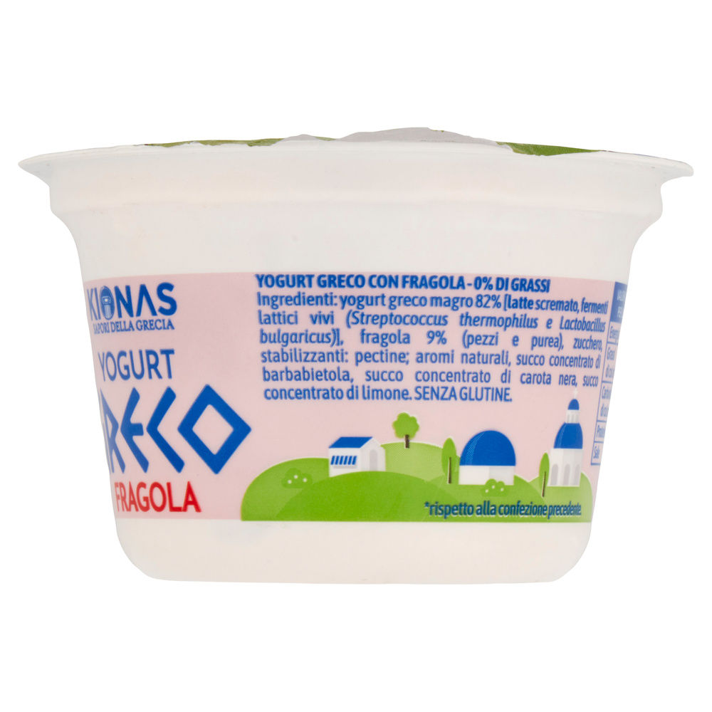 YOGURT GRECO FRAGOLA 0% KIONAS G 150 - 2