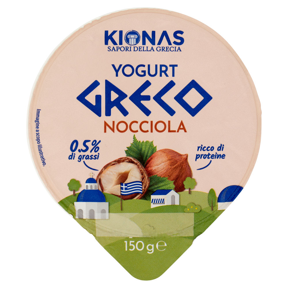 YOGURT GRECO NOCCIOLA 0,5% KIONAS G 150 - 0