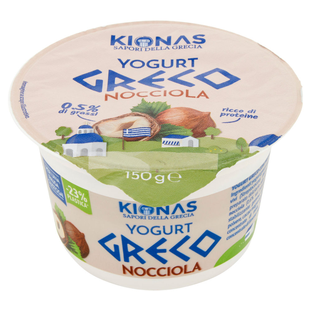 YOGURT GRECO NOCCIOLA 0,5% KIONAS G 150 - 5