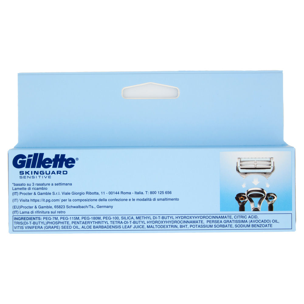 LAME DI RICAMBIO GILLETTE SKINGUARD SENSITIVE PZ. 6 - 1