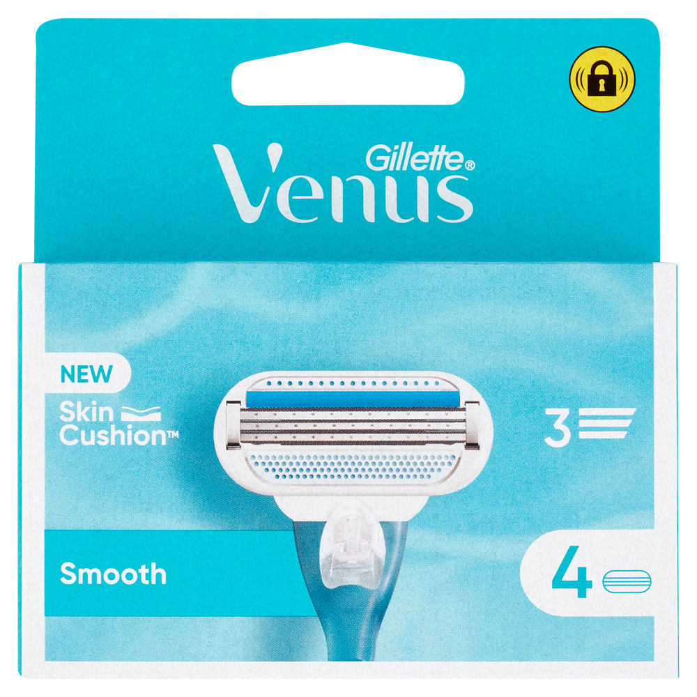 LAME GILLETTE VENUS SMOOTH 3 LAME PZ. 4 - 0