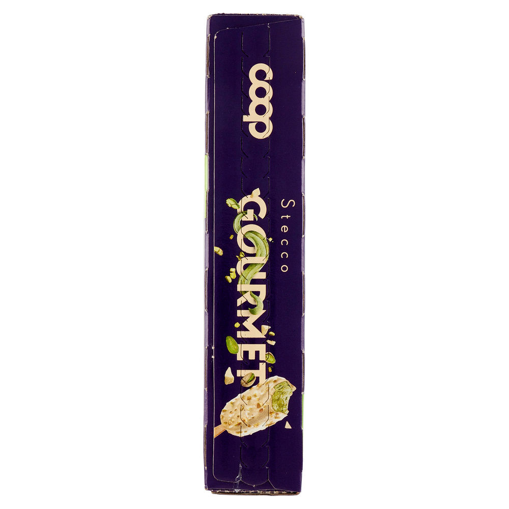STECCO GOURMET  PISTACCHIO COPERTO DI CIOCCOLATO BIANCO COOP G68X4PZ G 272 - 2