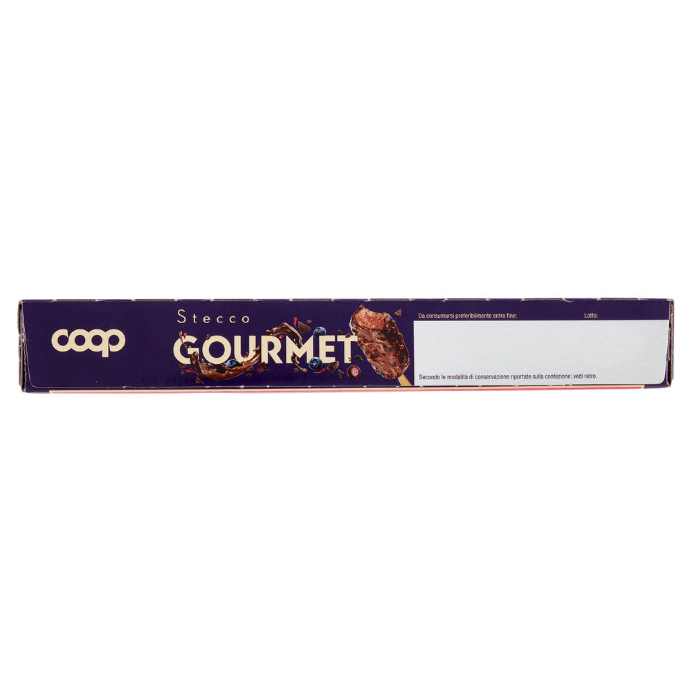 STECCO GOURMET  CIOCCOLATO FONDENTE E MIRTILLI COOP G 66X4PZ G 264 - 4