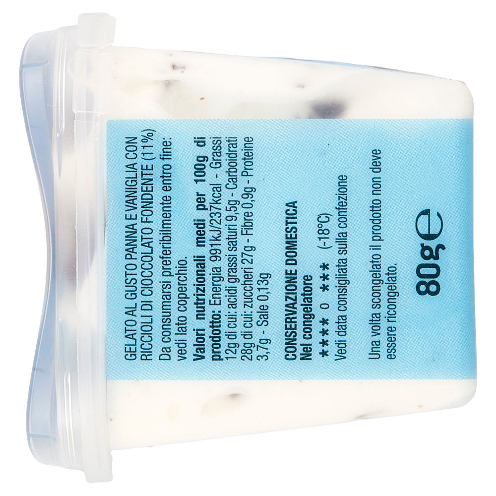 COOPPETTA GELATO ALLA STRACCIATELLA COOP G 80 - 8