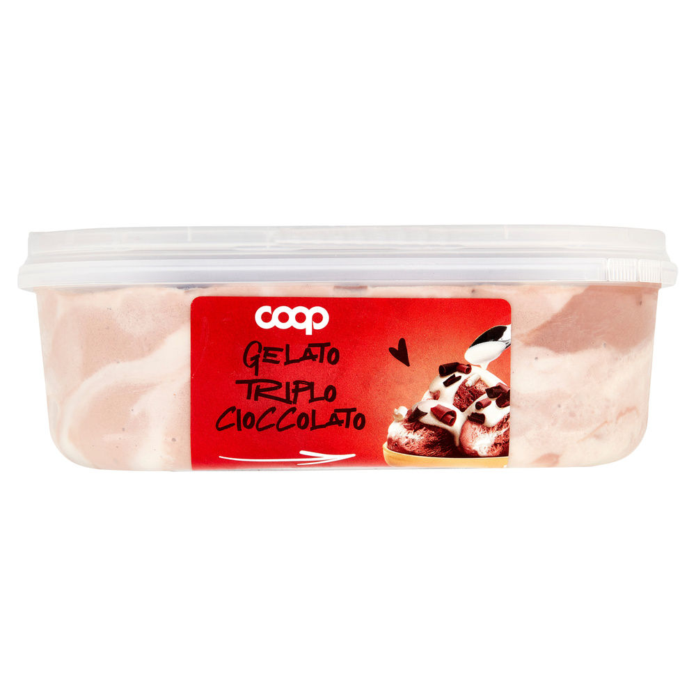 GELATO TRIPLO CIOCCOLATO COOP VASCHETTA G 500 - 5