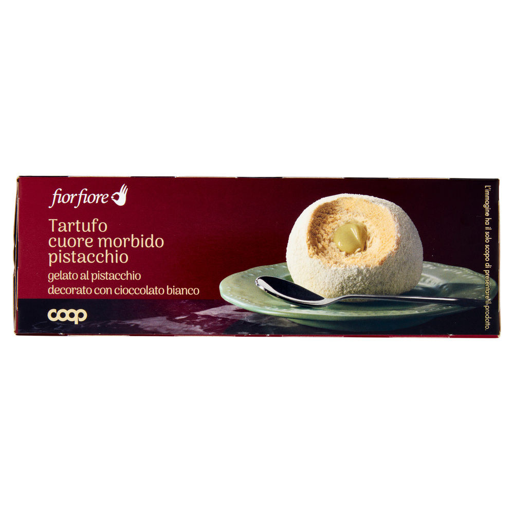 TARTUFO CUORE MORBIDO PISTACCHIO FIOR FIORE COOP 2X95G G 190 - 3