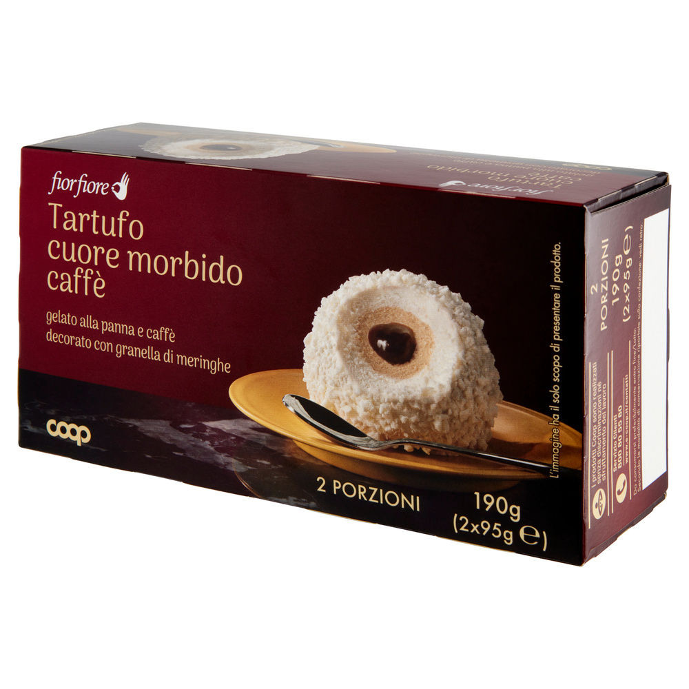TARTUFO CUORE MORBIDO CAFFE' FIOR FIORE COOP 2X95G G 190 - 4