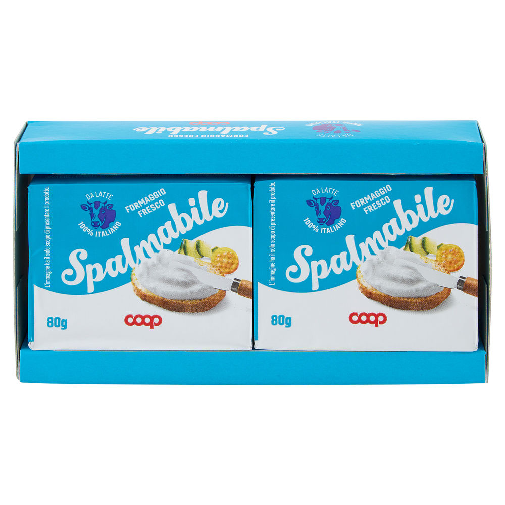 FORMAGGIO FRESCO SPALMABILE DADO COOP G80X2PZ G 160 - 2