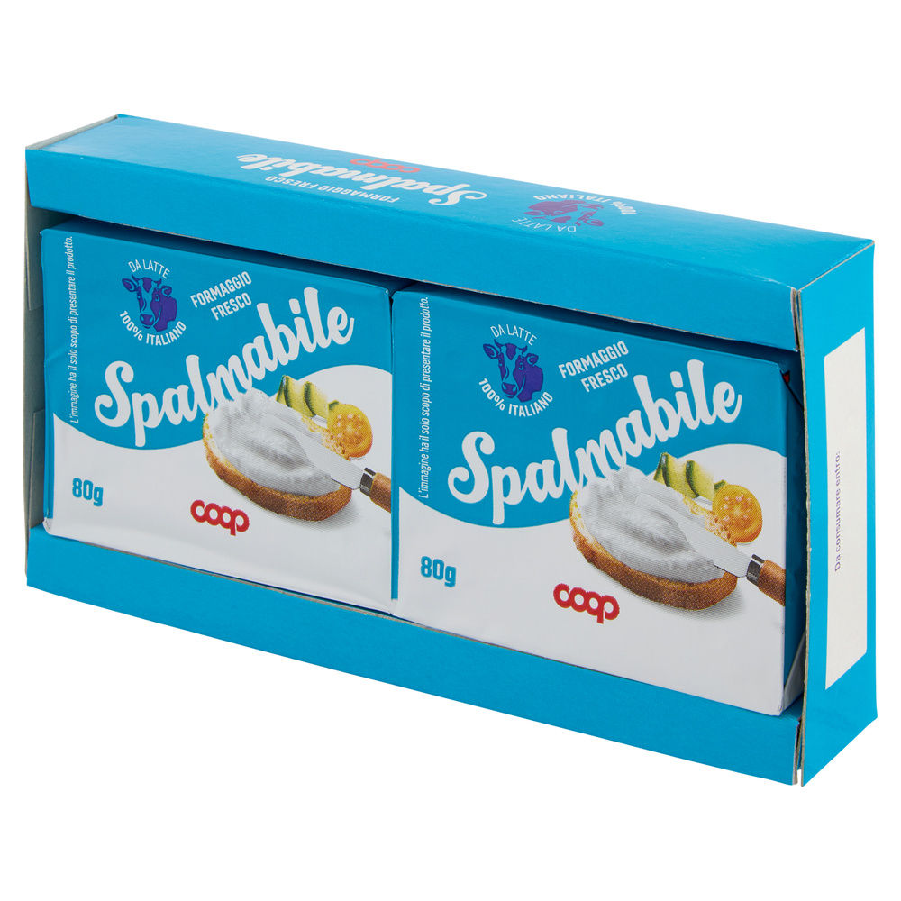 FORMAGGIO FRESCO SPALMABILE DADO COOP G80X2PZ G 160 - 8