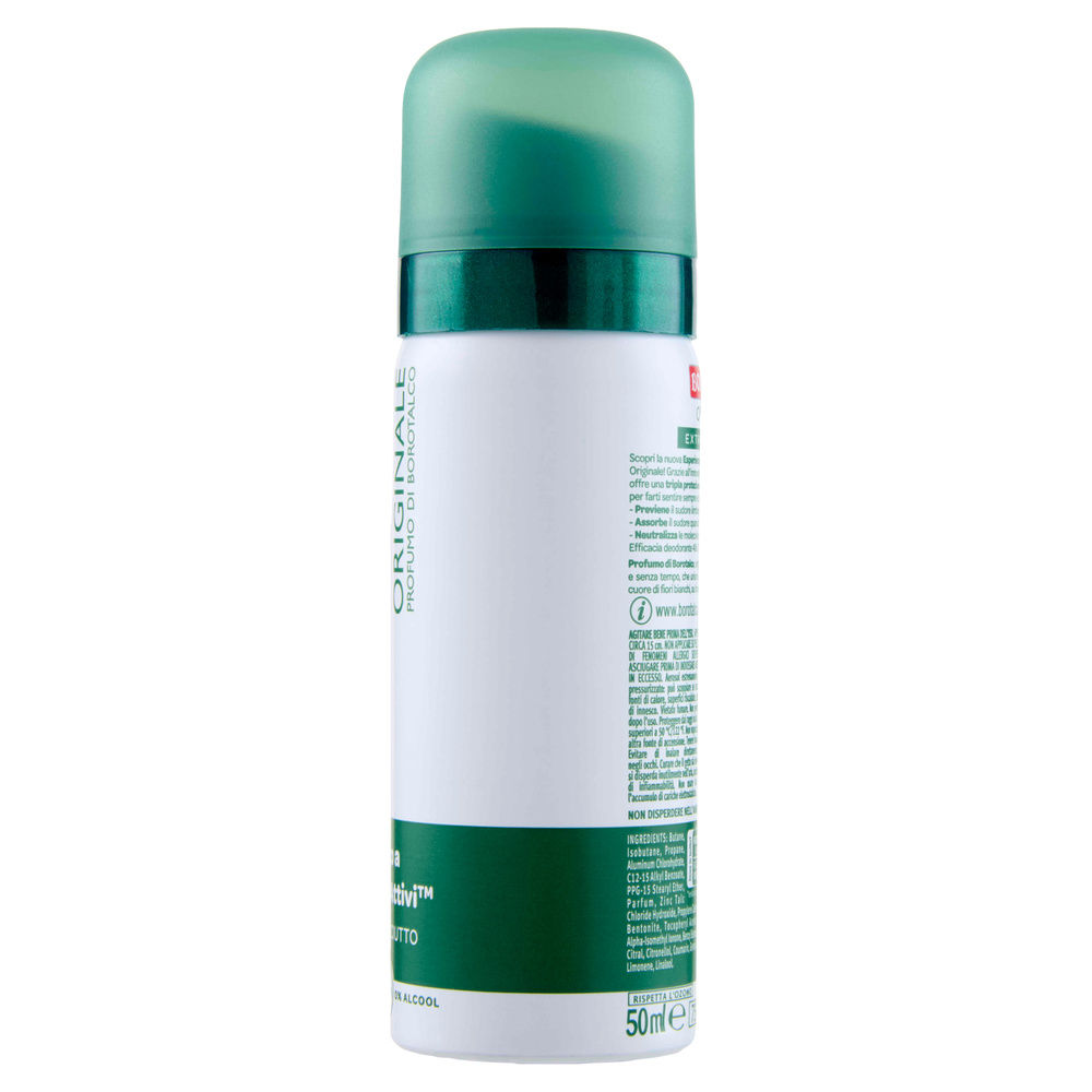 DEODORANTE SPRAY BOROTALCO ORIGINALE MINISIZE ML 50 - 2