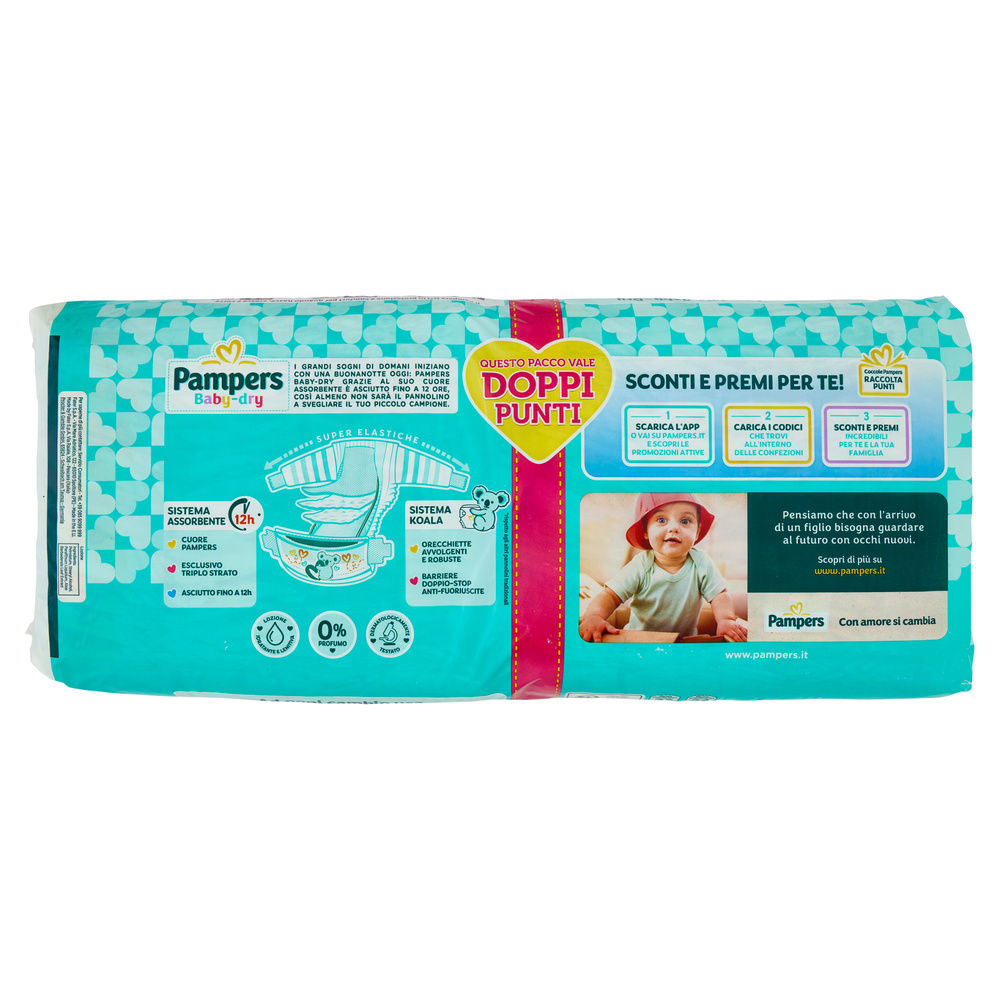 PANNOLINI PAMPERS BABY DRY JUNIOR PZ.44 - 1