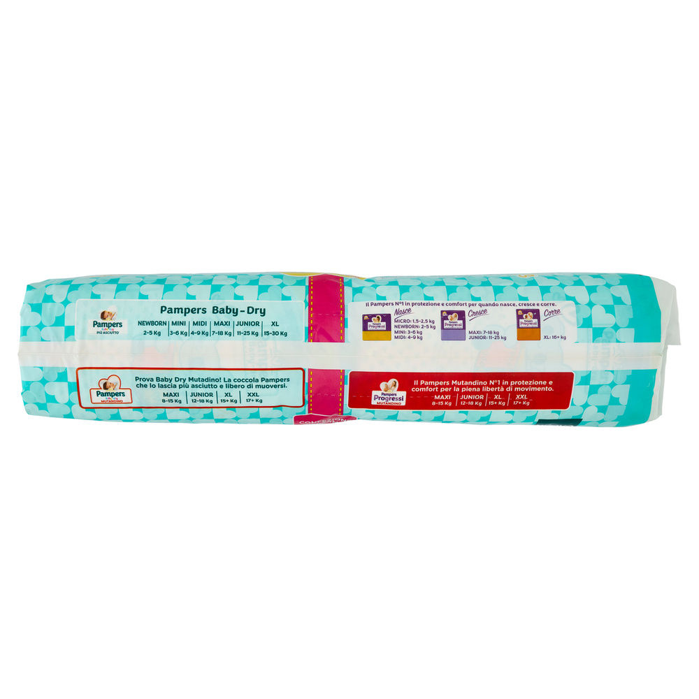 PANNOLINI PAMPERS BABY DRY JUNIOR PZ.44 - 7