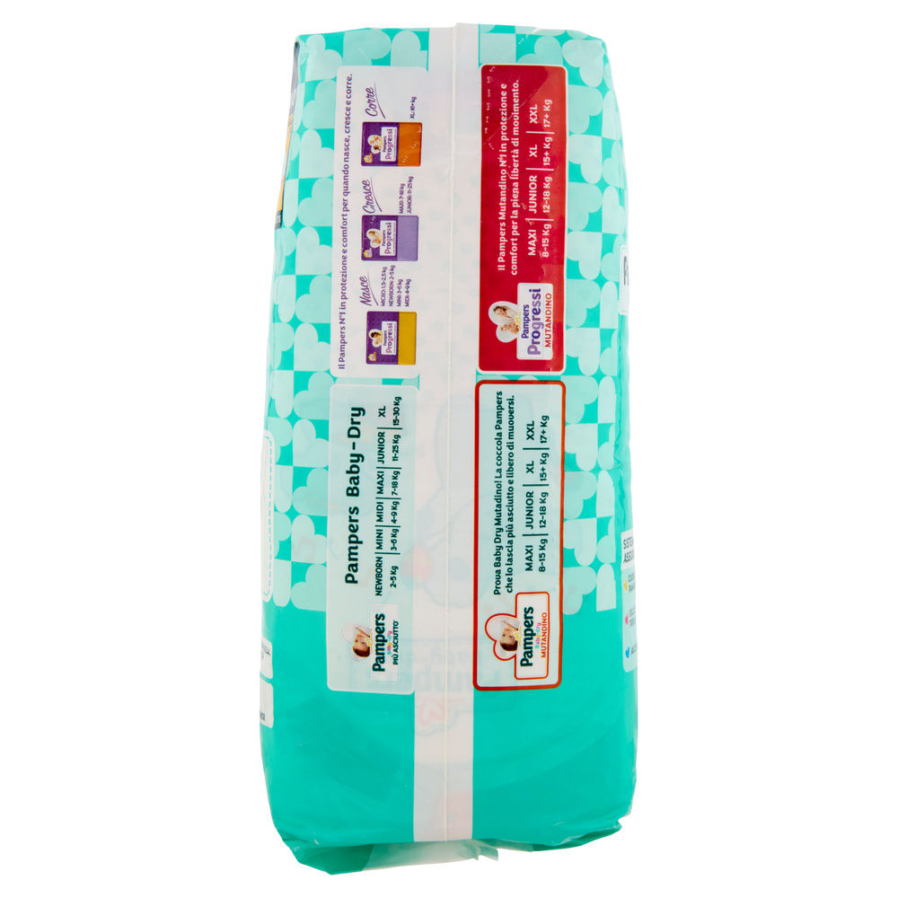 PANNOLINI PAMPERS BABY DRY XL PZ.34 - 4