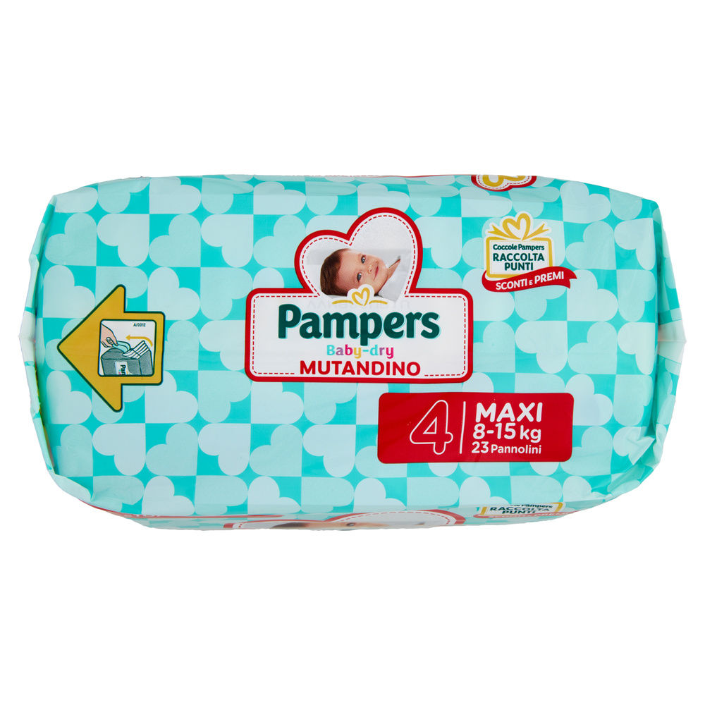 MUTANDINO PAMPERS BABY DRY MAXI PZ.23 - 5
