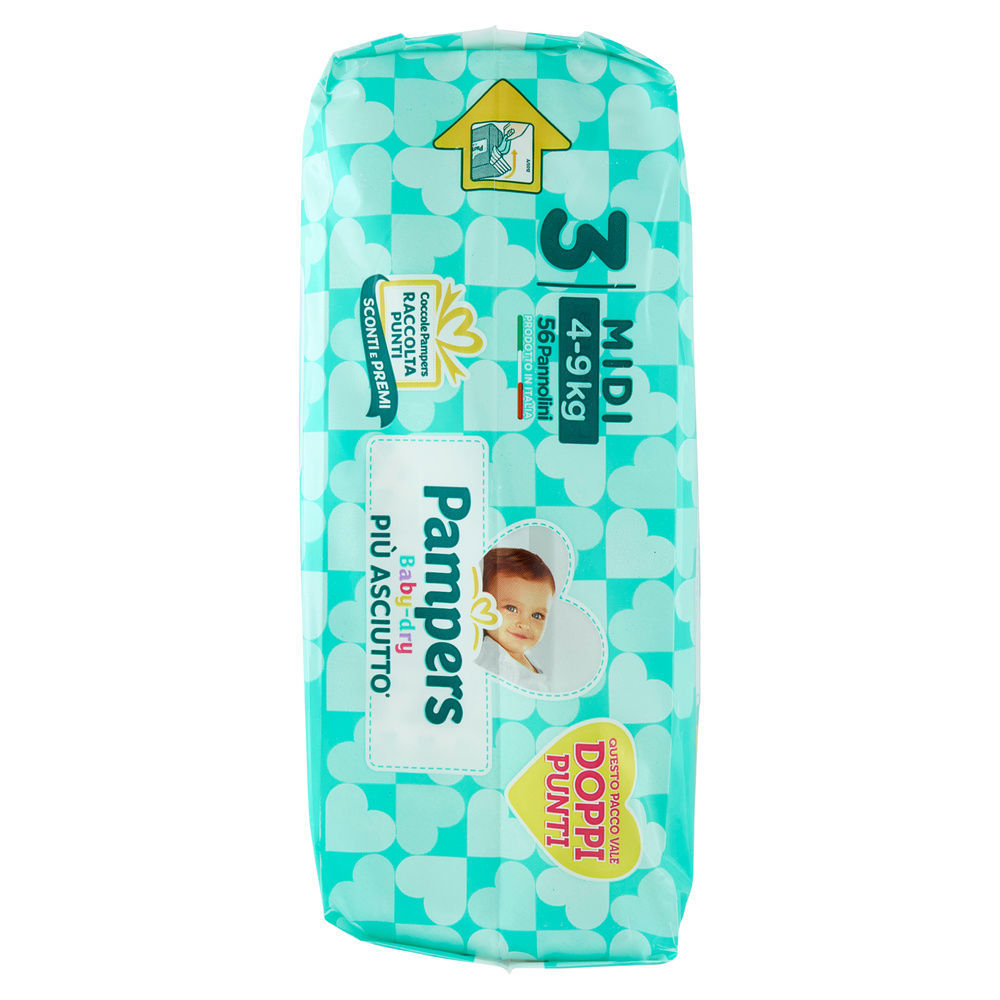 PANNOLINI PAMPERS BABY DRY MIDI PZ.56 - 2