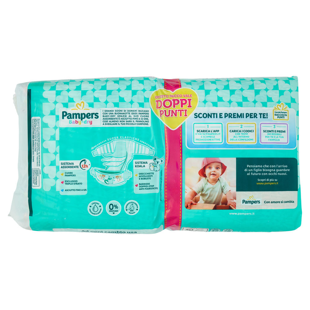 PANNOLINI PAMPERS BABY DRY MIDI PZ.56 - 1