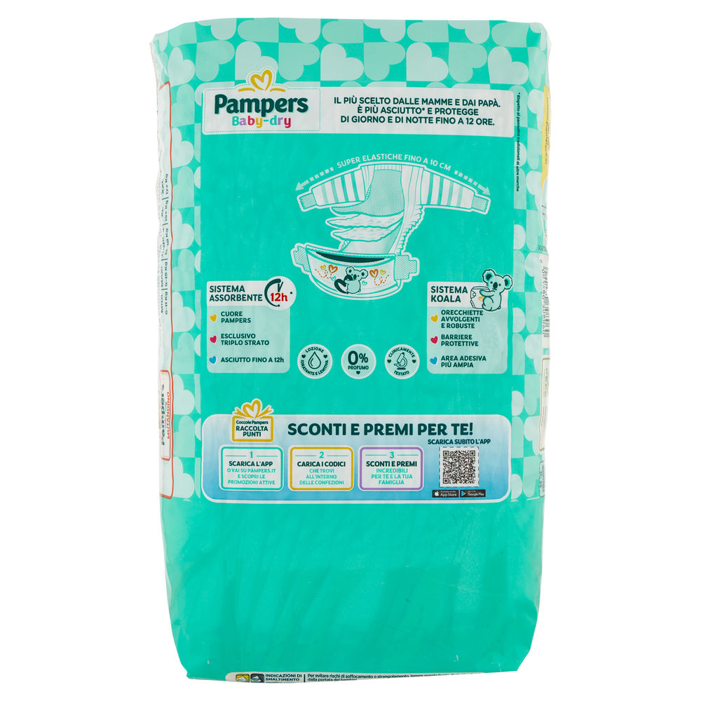 PANNOLINI PAMPERS BABY DRY XL PZ.17 - 1