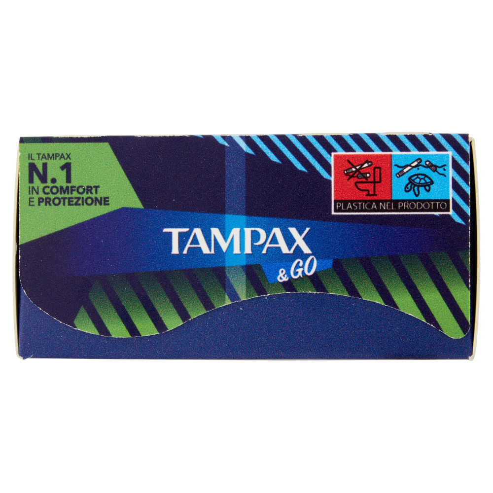 ASSORBENTI INTERNI TAMPAX&GO SUPER PZ.18 - 5