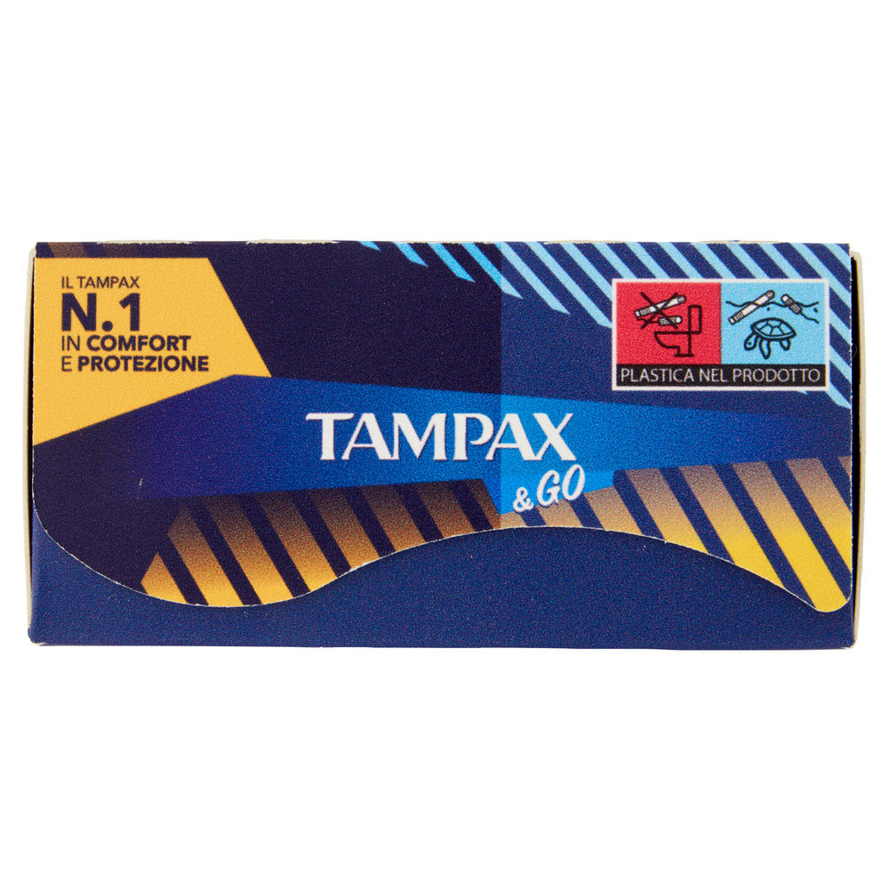 ASSORBENTI INTERNI TAMPAX&GO REGULAR PZ.18 - 5