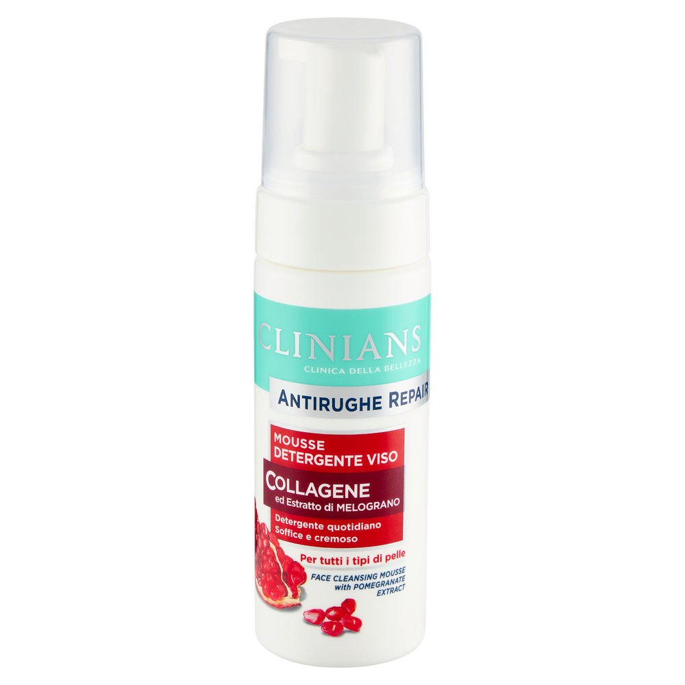 DETERGENTE VISO ANTIRUGHE CLINIANS MOUSSE ML 150 - 2